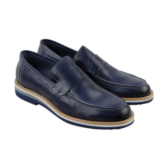 Kenneth Cole Other - Kenneth Cole Reaction West Village Blue Loafers 10